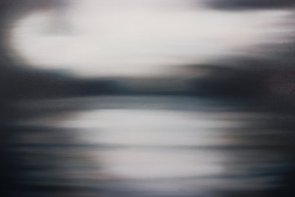 THE MOON DOES NOT WAIT TO CAST ITS REFLECTION | Laura Wood | Artist | Art Consultant | Toronto | Canada | Painter | Available Work | Contemporary | Commissions | International